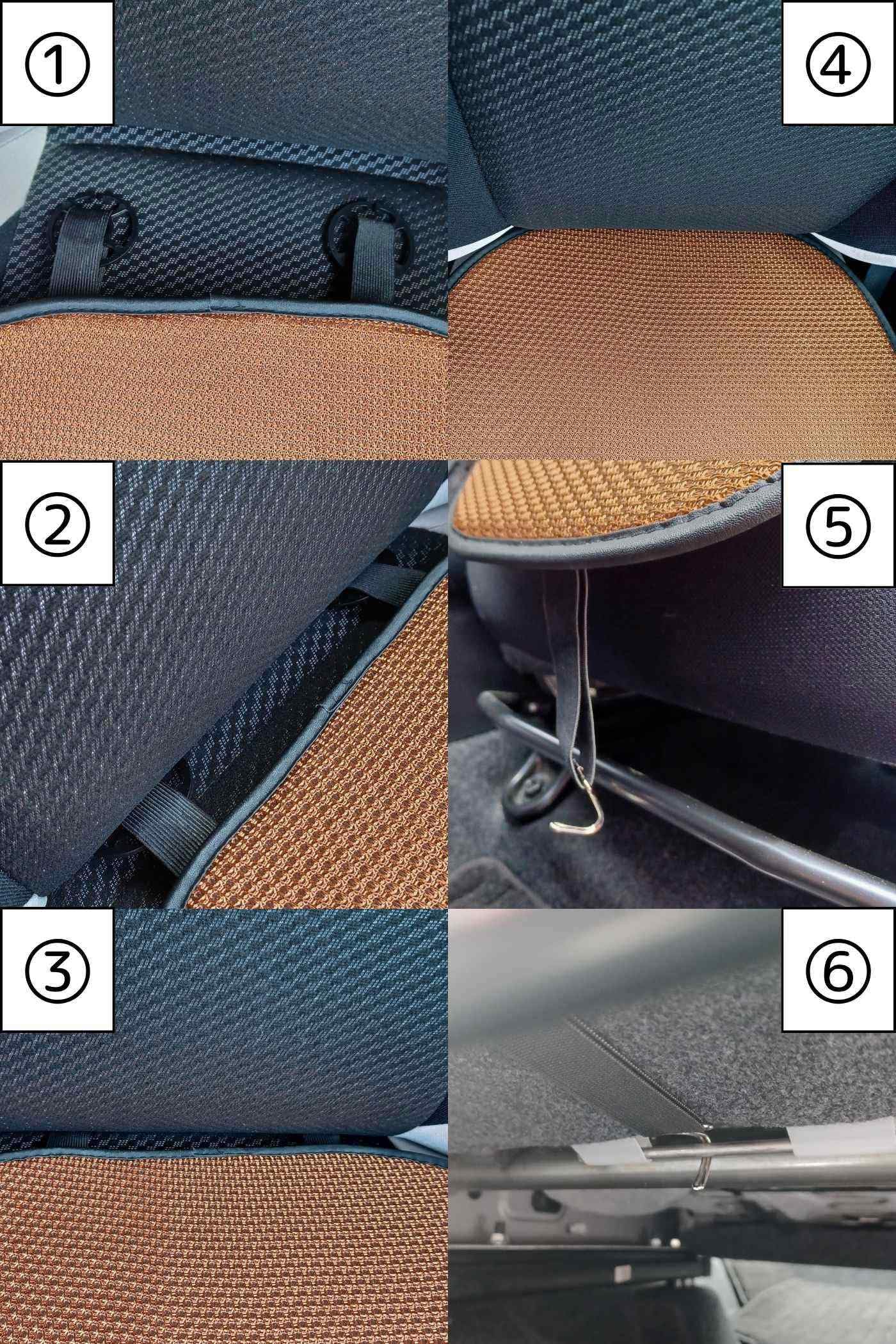 Amazon | カーシートセット カーシートクッションセット 夏用 自動車